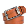 Dandali XX828 Men Casual Retro Pin Buckle Leather Belt Waistband, Length: 110-125cm (Brown)