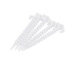 10 PCS/Set Luminous Camping Canopy Tent Ground Screw Pegs Horn Nails Outdoor Climbing Tent Plastic Nails Tent Accessories