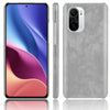 For Xiaomi Redmi K40 / K40 Pro / Poco F3 Shockproof Litchi Texture PC + PU Case(Grey)