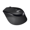 Logitech M330 Wireless Optical Mute Mouse with Micro USB Receiver (Black)