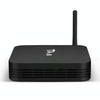 TX6 4K UHD Smart TV Box with Remote Controller, Android 7.1 Allwinner H6 Quad Core ARM Cortex-A53 1.5 GHz, 4GB+32GB, Support  Dual Band WiFi & HDMI & RJ45 & TF Card & SPDIF(Black)
