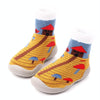 D2293 Children Cartoon Christmas Floor Socks Non-slip Shoes, Size: 22-23(Yellow Hut)