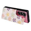 For Samsung Galaxy Z Fold6 Printed Double Buckle RFID Anti-theft Phone Case(Blossoming Flowers)