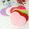 Heart Shape Non-slip Bath Mats Kitchen Carpet Home Decoration, Size:30*40CM(Dark Grey)