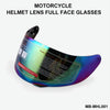 MB-MHL001 Motorcycle Helmet Shield Glasses Helmet Lens Full Face Visor Helmet Visor for AGV K3-SV K5(Colour)