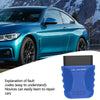 V30 12V Car OBD2 ELM327 Bluetooth Connection Fault Diagnosis Instrument