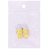 2 PCS T10 1.5W 60LM 1 LED Yellow COB LED Brake Light for Vehicles, DC12V(Yellow)