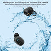 TWS-1003 Bluetooth 5.0 Semi-in-ear Design Wireless Bluetooth Earphone(Black)