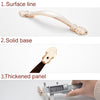 10 PCS 6032A_64 White Amber Paint Closet Cabinet Handle Pitch: 64mm