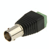 10x Green Power to BNC Female Adapters CCTV Camera Connector