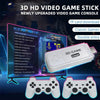 Y6 Handheld Game Console 2.4G HD 4K Wireless Portable Linux Video Game Stick, Style: 128G 10000+ Games