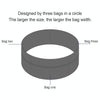 Personal Large-capacity Stretch Tablet Pockets Travel Anti-theft Bag Phone Bag,Size: S(Yellow)