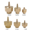 All Brass Flower Column Nozzle Inner Wire Garden Water Features Landscape Fountain Nozzle, Specification: DN20 6 Points