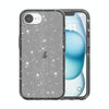 For iPhone SE 2024 Shockproof Terminator Glitter Powder Phone Case(Black)