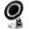 G168 Rotatable Cellphone Stand Car Dashboard Windshield Magnetic Phone Holder(Silver)