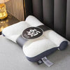Cervical  Repair Traction Contour Pillow Help Relieve Neck and Shoulder Pain, Size: 710g Medium(Coffee)