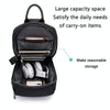 Bange Men Business Chest Bag Light Performance Crossbody Bag(Black)
