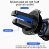 Car Air Outlet Six-claw Gravity Mobile Phone Holder Bracket (Black)
