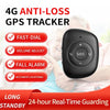 RF-V50 IP67 Waterproof 4G LTE 3G 2G GSM Elderly SOS Button Emergency Alarm GPS Tracker(Red)