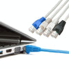Network Cable Boots Cap Cover for RJ45, Black (100 pcs in one packaging , the price is for 100 pcs)(Black)