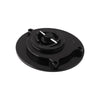 MB-OC029-BK Motorcycle Aluminum Oil Box Cover for Kawasaki FZX-6R / ZX-6RF 1-3 (Black)