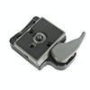 BEXIN Tripod Head Quick Release Plate Holder For Manfrotto 200PL-14(Grey)
