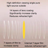 Watching Cell Phone Playing Games Anti-Blue Light Glasses Postoperative Flat Glasses, Color: Gradual Black Frame+Light Yellow Lens