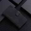 For Samsung Galaxy S25 Ultra 5G Skin Feel Magnetic Flip Leather Phone Case(Black)