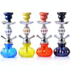 08-023 Double Pipe Glass Hookah Set (Green)