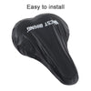 WEST BIKING 2pcs Bicycle Saddle Rain Cover Riding Equipment(Black)