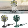 F502 Mini Hose Small Fan Car USB Fan(Green)
