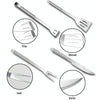 30 in 1 Outdoor Tableware Set Camping Barbecue Tableware Picnic Tool Set