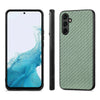 For Samsung Galaxy A54 5G Carbon Fiber Texture Leather Back Cover Phone Case(Green)
