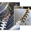Washing Machine Inner Barrel Cleaning Brush Cleaning Air Conditioner Long Handle Brush Sink Crevice Brush(White)
