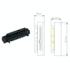 JUNSUNMAY SAS 22 Pin to 7 Pin + 15 Pin SATA Hard Disk Drive Raid Adapter