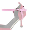1 Pair No Installation Triangle High Heels Anti-Drop Laces(Pink)