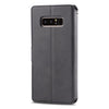 For Galaxy Note 8 AZNS Calf Texture Magnetic Horizontal Flip PU Leather Case with Holder & Card Slots & Photo Frame(Black)