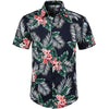 Summer Men 3D Digital Printing Beach Casual Short-sleeved Shirt, Size: XXL(2)