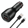 Original Huawei P0006 Dual USB Interface Super Fast Charging Car Charger (Max 66W) (Black)