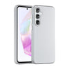 For Samsung Galaxy A35 5G Frosted Translucent TPU Hybrid PC Full Coverage Phone Case(White)