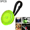5 PCS Camping Night Running Arm Luminous Hanging Buckle Safety Light(Green)