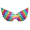 3 PCS Children Prom Dress Up Wings Elf Colorful Wings Party Costume Props(Red)