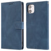 For iPhone 11 Fantasy Classic Skin-feel Calfskin Texture Magnetic Buckle Horizontal Flip PU Leather Case with Holder & Card Slot & Wallet (Blue)