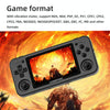 Powkiddy RG351P 3.5 inch IPS Screen Double Joystick Retro Handheld Game Console 1GB+64GB Memory, Linux OS(Black)