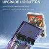 R36S Retro Handheld Game Console Linux System 3.5-Inch IPS Screen Portable Video Player 128G Gray Transparent