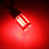 2 PCS T10 5W 285LM Red Light 57 SMD 4014 LED Error-Free Canbus Car Clearance Lights Lamp, DC 12V