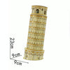 3 PCS 3D Puzzle Mini World Building Model Children Assembling Intellectual Toys(Leaning Tower of Pisa)