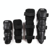 SULAITE GT-010 Off-Road Riding Pulley Knee Pads Elbow Pads Anti-Fall Anti-Vibration Sports Protector Gear(Black)