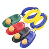 5x Dog Training Clickers with Wrist Strap (Random Colour)