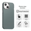 For iPhone 15 Carbon Fiber Series IMD Phone Case(Grey)